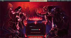 Desktop Screenshot of monstersgame.es