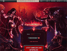Tablet Screenshot of monstersgame.net